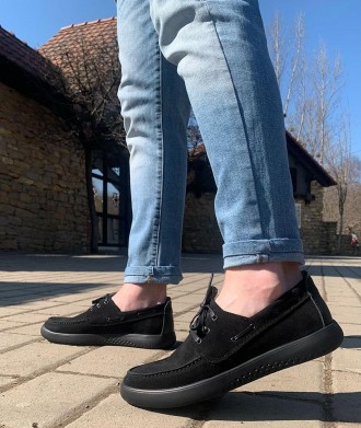 Стильні туфлі, в чорному універсальному кольорі, високої якості. Виготовлені з н. . фото 10