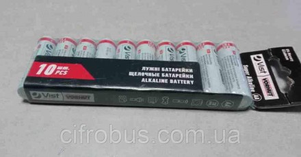 Vorhut 34-252 AA LR6 1.5V ALKALINE 
Батарейки лужні використовуються для живленн. . фото 2
