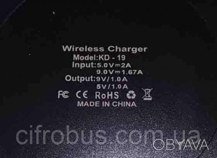 Wireless Charger KD-19
Внимание! Комиссионный товар. Уточняйте наличие и комплек. . фото 1