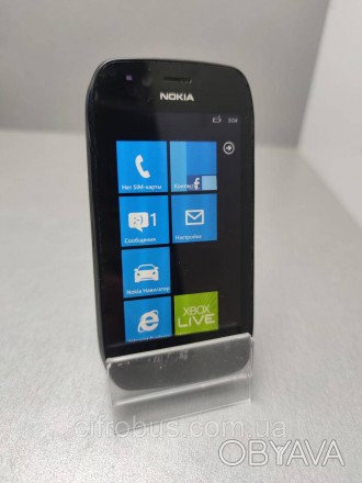 Смартфон, MS Windows Phone 7.5, экран 3.7", разрешение 800x480, камера 5 МП, авт. . фото 1