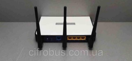 Wi-Fi-роутер, стандарт Wi-Fi: 802.11n, макс. швидкість: 300 Мбіт/с, комутатор 4x. . фото 6