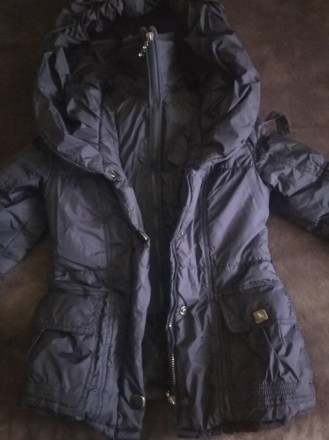 Зимняя курточка на меху и утеплителе , на девочку 8-10 лет, р.140, для дома... и. . фото 7