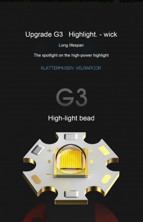 яркий светодиодный фонарик, со встроенным аккумулятором + павербанк
Три режима . . фото 9