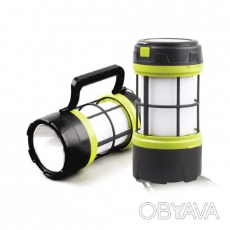 Переносной фонарь 910-LED+COB — удобный гаджет, который активно применяется в жи. . фото 1