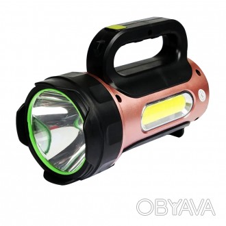 Переносной фонарь T93-LED+COB — удобный гаджет, который активно применяется в жи. . фото 1