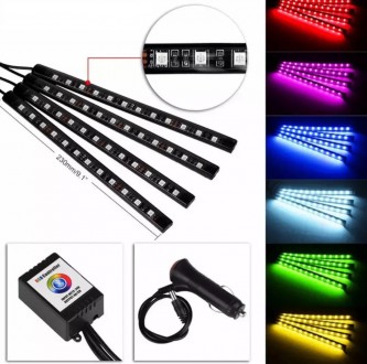 
Светодиодная RGB лента для авто AUTOMOBILE ATMOSPHERE LAMP
Декоративная светоди. . фото 9