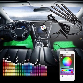 
Светодиодная RGB лента для авто AUTOMOBILE ATMOSPHERE LAMP
Декоративная светоди. . фото 11