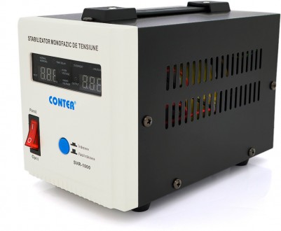 Conter SVR-1000VA 750 Вт - пристрій, який захищає електричну техніку і обладнанн. . фото 2