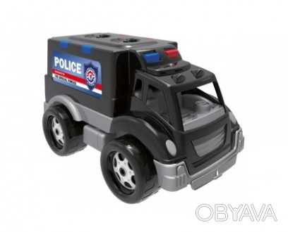 Іграшкова поліцейська машинка від ТехноК Іграшкова поліцейська машинка - це чудо. . фото 1