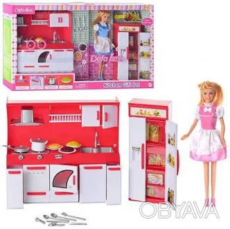 Лялька Люсі на кухні з серії Defa Lucy Ляльковий набір з аксесуарами DEFA - це я. . фото 1