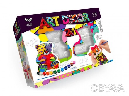 Набір для творчості Art Decor 2в1 Креативна творчість "ART DECOR" 2в1 Прекрасно . . фото 1