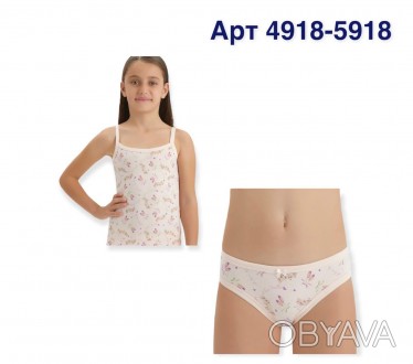 Гарний комплект білизни для дівчинки Baykar Арт 4918-5918
Комплект для дівчинки . . фото 1