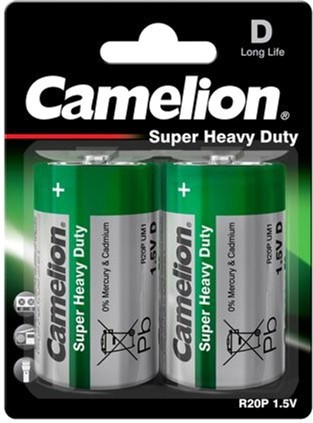 Батарейка Camelion R20P-BP2B Green (R20P-BP2G). Київ. фото 1 Батарейка Camelion R20P-BP2B Green (R20P-BP2G). Київ. фото 1
