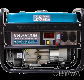 Огляд Бензиновий/газовий генератор Konner&Sohnen KS 2900G

——&. . фото 1