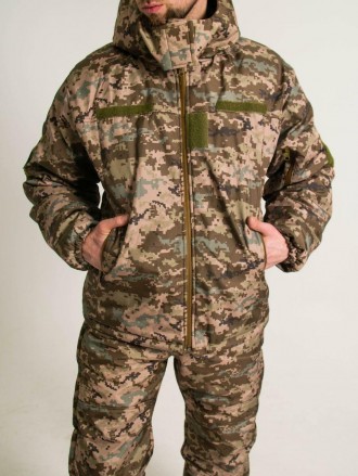 Тактический зимний костюм
-Верхняя ткань СофтШел не продувается, а также не проп. . фото 2