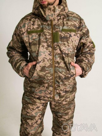 Тактический зимний костюм
-Верхняя ткань СофтШел не продувается, а также не проп. . фото 1