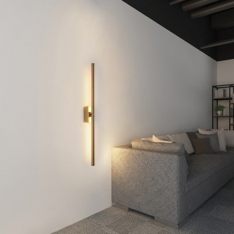 Бра LED 26363 Латунь 80х6х6 см.. Киев. фото 1 Бра LED 26363 Латунь 80х6х6 см.. Киев. фото 1