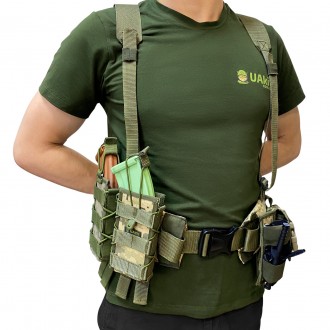 Пояс РПС тактичний з Molle Розгрузка для ЗСУ з кріпленями на спину (100 - 120). Харків. фото 1 Пояс РПС тактичний з Molle Розгрузка для ЗСУ з кріпленями на спину (100 - 120). Харків. фото 1