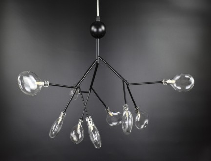 Подвесные люстры - очень популярный вид потолочных светильников для помещений со. . фото 4