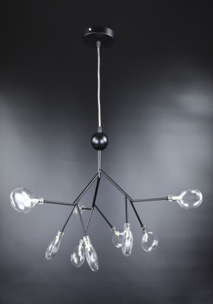 Подвесные люстры - очень популярный вид потолочных светильников для помещений со. . фото 2