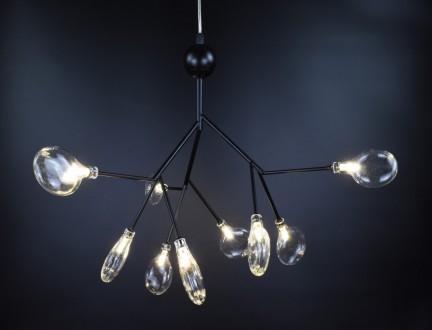 Подвесные люстры - очень популярный вид потолочных светильников для помещений со. . фото 5