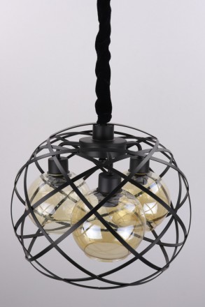 Подвесные люстры в стиле "лофт" - очень популярный вид потолочных светильников д. . фото 6