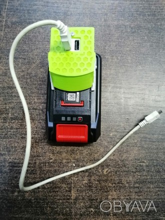 USB розгалужувач акумуляторний TE-EL 18V Li - Solo. Сумісний з 
З лінійкою інстр. . фото 1