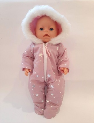 
Комбинезон зимний для куклы 40- 43 см, Беби Борн, Беби Анабель (Baby Born, Baby. . фото 2