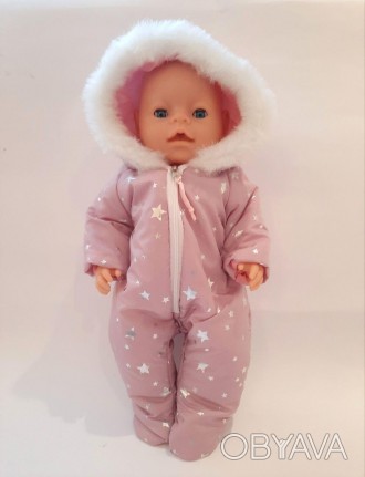 
Комбинезон зимний для куклы 40- 43 см, Беби Борн, Беби Анабель (Baby Born, Baby. . фото 1