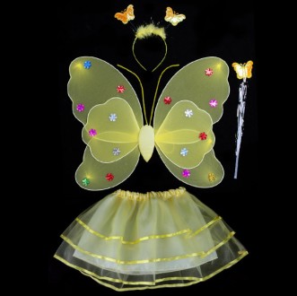 Карнавальный наряд крылья с юбкой Бабочка Карнавальный наряд крылья с юбкой Бабо. . фото 7