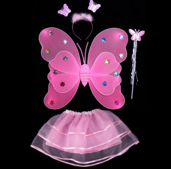 Карнавальный наряд крылья с юбкой Бабочка Карнавальный наряд крылья с юбкой Бабо. . фото 4