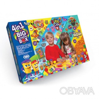 Набор для лепки Danko Toys big creative box BCRB-01-01U Дети обожают творчество!. . фото 1
