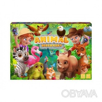 Настольная игра Danko Toys Animal Discovery G-AD-01-01U Настольная игра Danko To. . фото 1