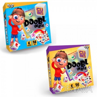  Настільна гра Danko Toys Doobl Image Cubes DBI-04-01U
 Настільна гра Danko Toys. . фото 1