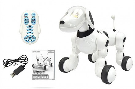 Робот-собачка на р / у 619 здивує не тільки своїм дизайном, але і функціями. Упр. . фото 4