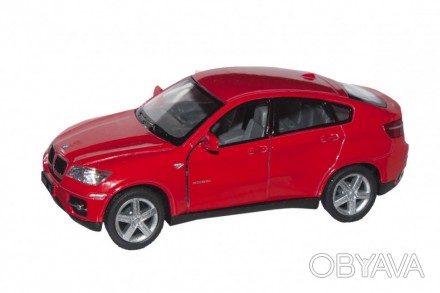 Залізна машинка КТ5336 BMW X6 - це стильне іграшкове авто, яке є точною справжнь. . фото 1