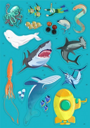 Підводний світ - це гра, яка подарує чудову подорож у глибини морів та океанів.
. . фото 11