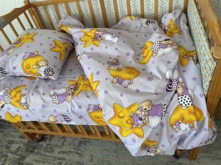 Постільна білизна для немовлят у дитяче ліжечко
 
 
 
 
Міцні, довговічні, дуже . . фото 11