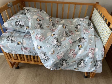 Постільна білизна для немовлят у дитяче ліжечко
 
 
 
 
Міцні, довговічні, дуже . . фото 2
