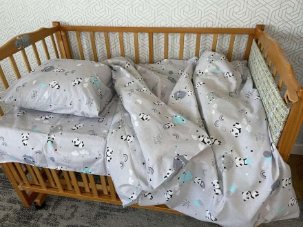 Постільна білизна для немовлят у дитяче ліжечко
 
 
 
 
Міцні, довговічні, дуже . . фото 4