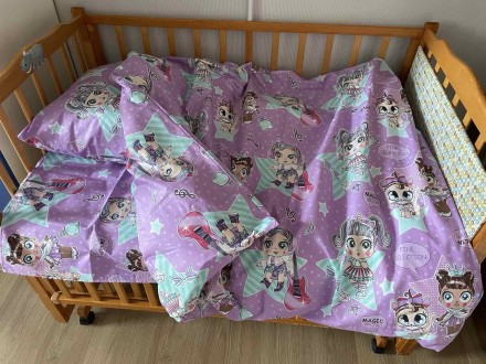 Постільна білизна для немовлят у дитяче ліжечко
 
 
 
 
Міцні, довговічні, дуже . . фото 6