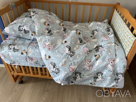 Постільна білизна для немовлят у дитяче ліжечко
 
 
 
 
Міцні, довговічні, дуже . . фото 1