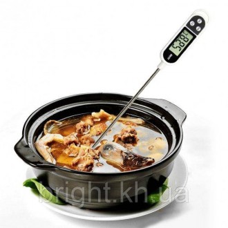 Термометр цифровий кухонний щуп TP300 для гарячих і холодних страв до 300 °C.
Те. . фото 7