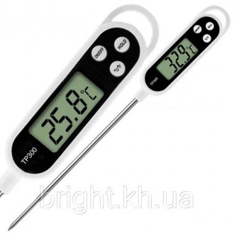 Термометр цифровий кухонний щуп TP300 для гарячих і холодних страв до 300 °C.
Те. . фото 2
