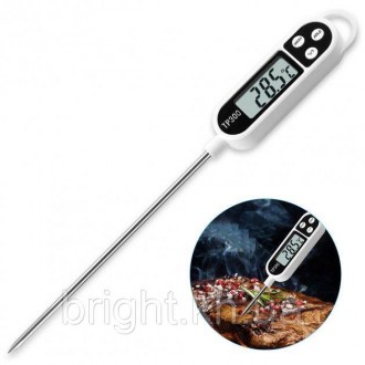 Термометр цифровий кухонний щуп TP300 для гарячих і холодних страв до 300 °C.
Те. . фото 6
