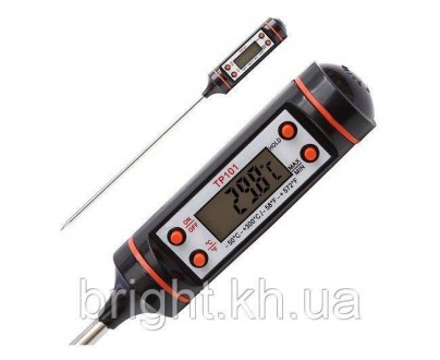 
Пищевой термометр TP-101 (кухонный) предназначен для контактного измерения темп. . фото 4