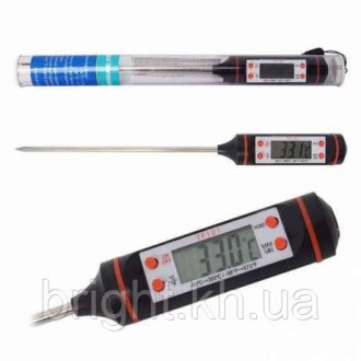 
Пищевой термометр TP-101 (кухонный) предназначен для контактного измерения темп. . фото 2