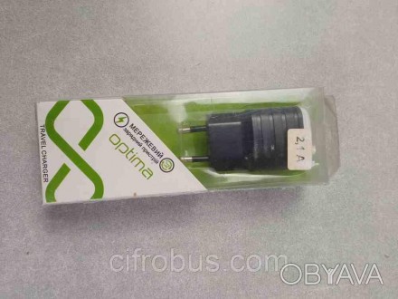 СЗУ 2USB Optima (2.1A) Black
Внимание! Комісійний товар. Уточнюйте наявність і к. . фото 1