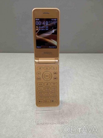 Мобильный телефон смартфон Б/У Sigma mobile X-Style 28 Flip