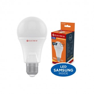 Лампа світлодіодна стандартна Electrum 15W E27 3000K A-LS-1438. Харків. фото 1 Лампа світлодіодна стандартна Electrum 15W E27 3000K A-LS-1438. Харків. фото 1